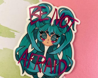 Hatsune Miku Biblically Accurate Sticker