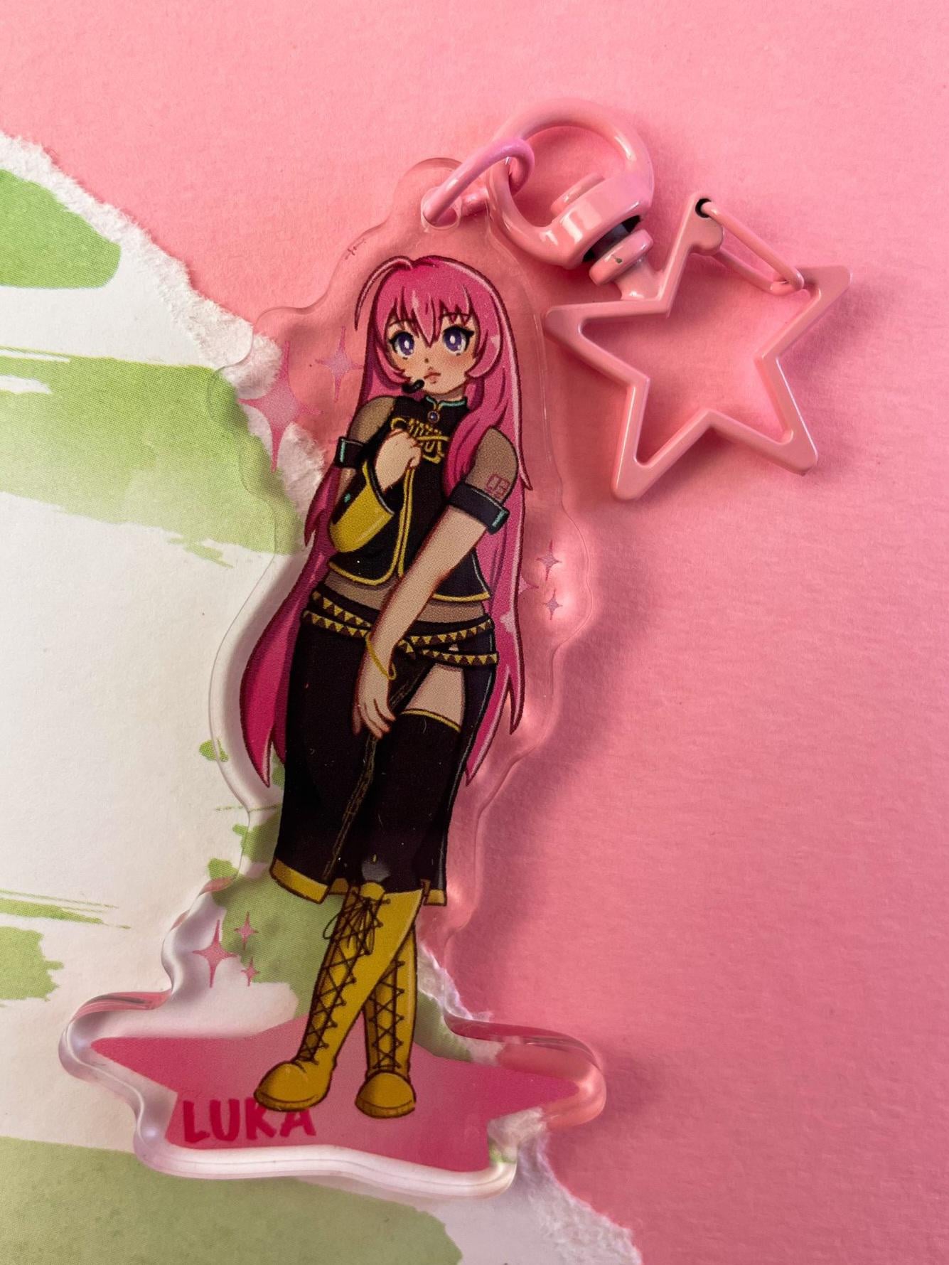 Vocaloid Keychain (15 Character Options) - Etsy
