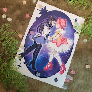 Madoka Magica A5 art print