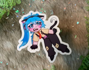 Hatsune Miku Cat Sticker