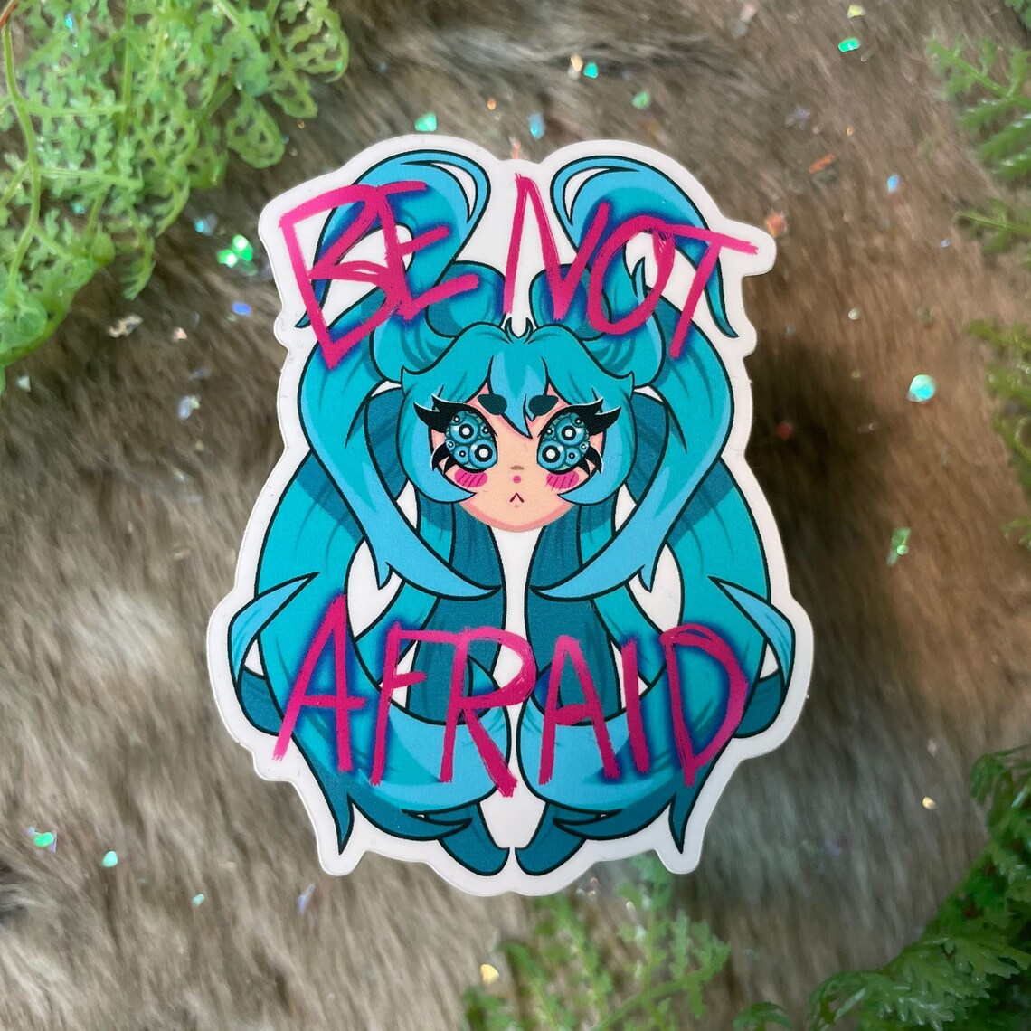 Hatsune Miku Biblically Accurate Sticker - Etsy