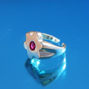 Futuristic Sterling Silver Ring F940