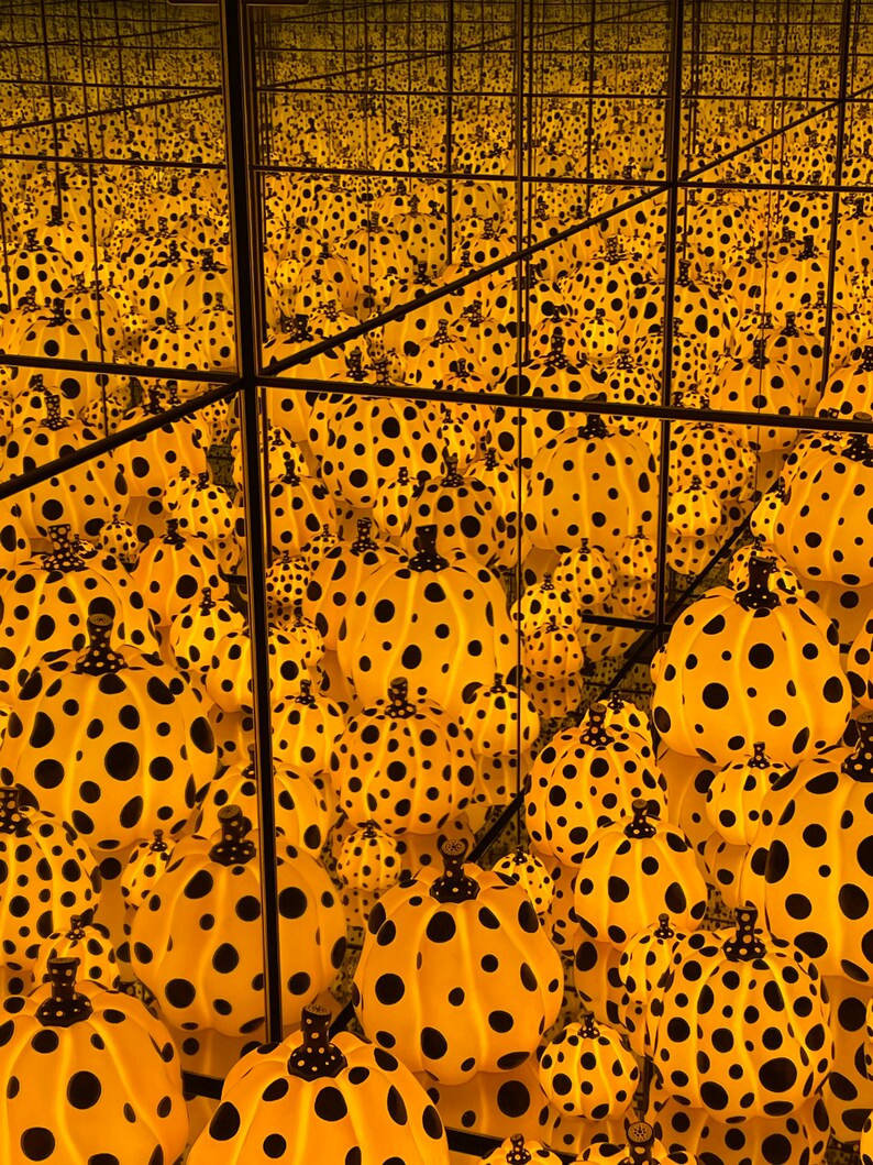 Very Limited Yayoi Kusama Pumpkin OG Handmade Beads Earrings Etsy