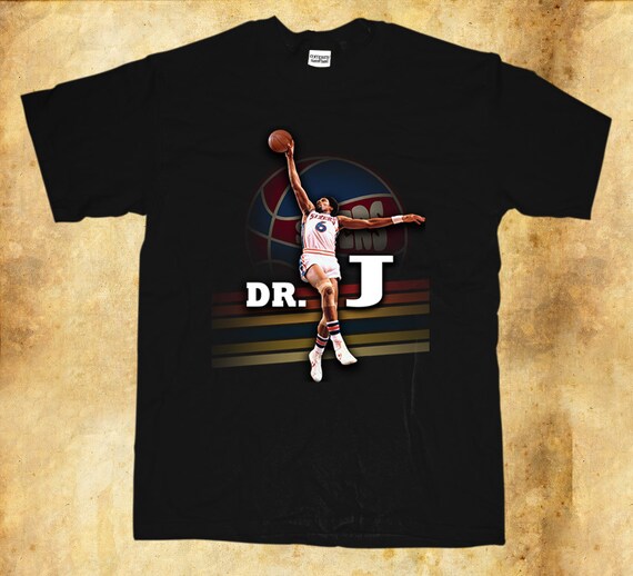 dr j vintage t shirt