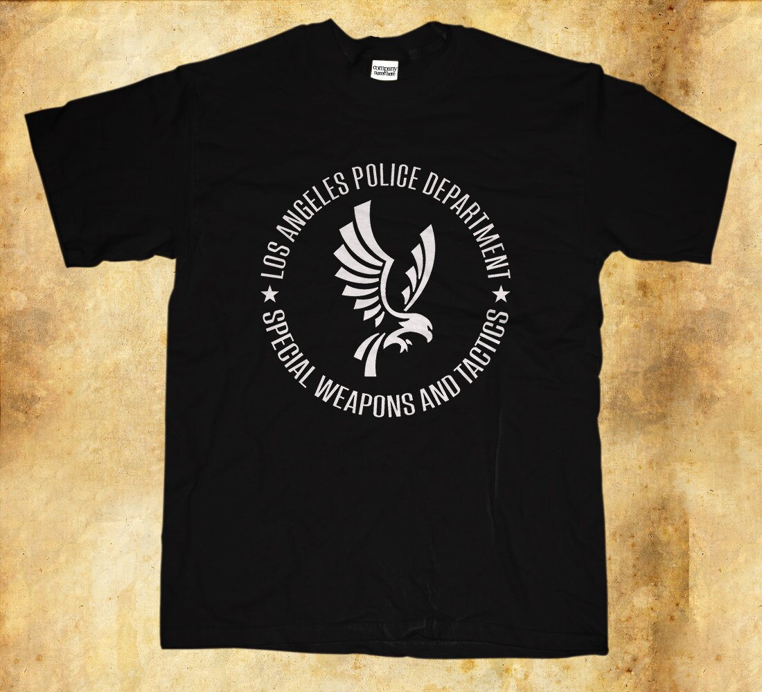 LAPD SWAT Police Eagle Logo T-shirt | Etsy