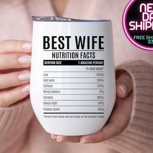 Best Wife Ever Coffee Mug, Future Mrs Gift, Gift for Wife, Wife Valentines Day, Bridal Shower Gift, Newlywed Gift, Wife Glass Tumbler