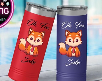 Oh For Fox Sake Mug, Oh For Fox Sake, Funny Gift, Funny Mug, Funny Mug Gift, Coworker Gift, Funny Coworker Gift, Funny Gift, Fox Mug