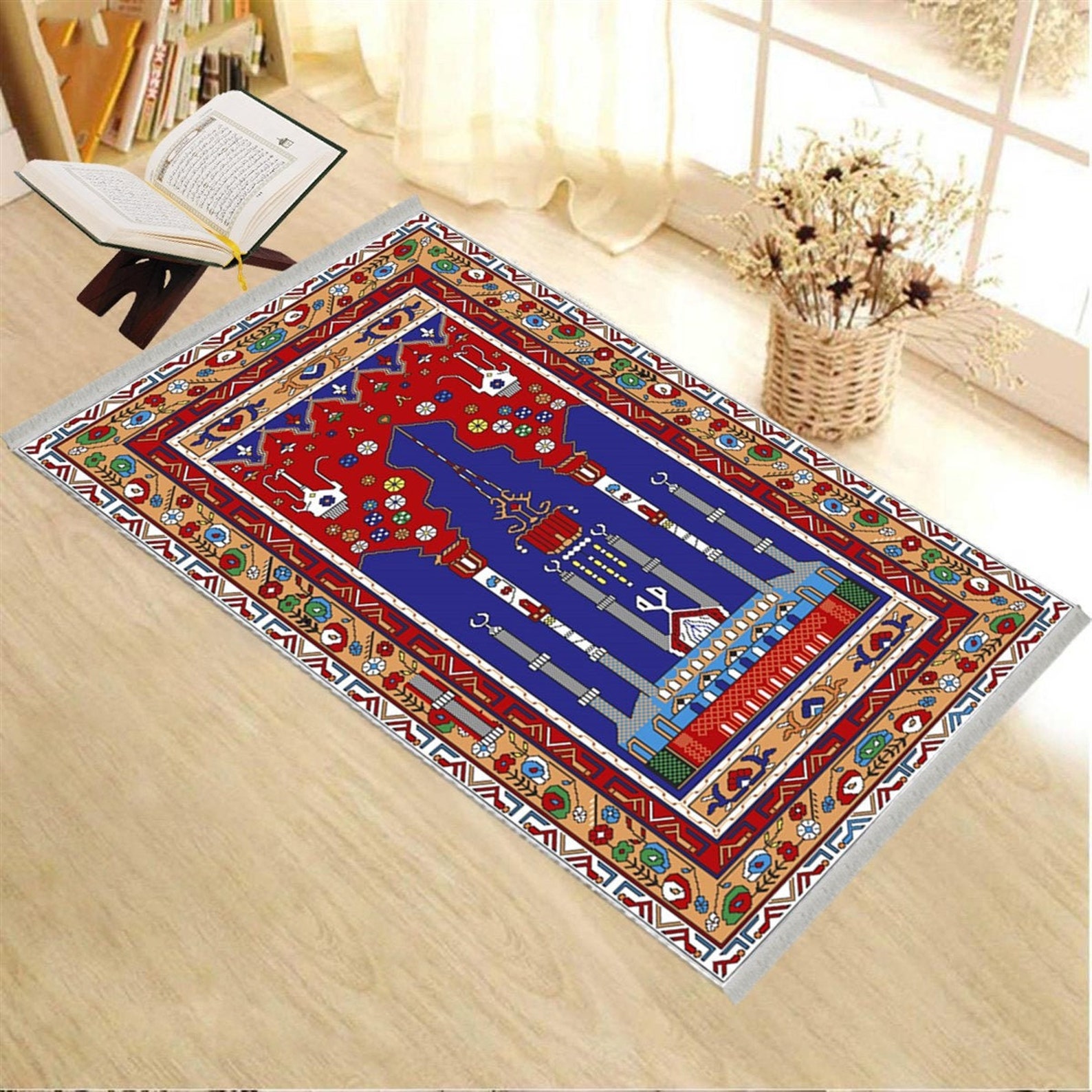 Prayer Rug Adult Prayer Mat Islam Prayer Mat Personalized Etsy