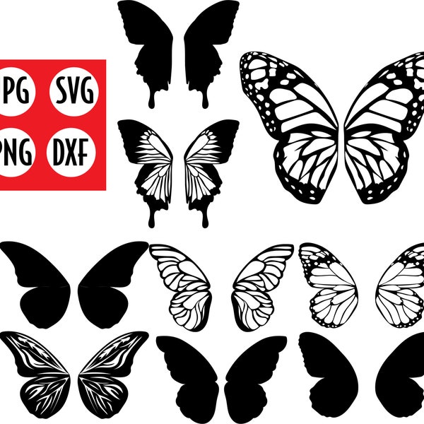Butterfly Bundle svg, Butterfly svg, butterfly wings svg, wings, wings svg, wing vector, butterfly vector, butterfly png, butterfly