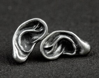 Orecchini Frankenstein In Argento Sterling 925 - Gioielli Originali Per Halloween, Formato 0,7 Cm, In Confezione Regalo