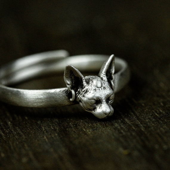 Sphynx cat shop ring