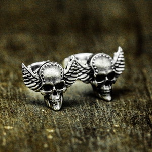 Nordic God Odin Earrings, Norse Mythology, Viking Gods Jewelry, Handmade, Goddess Earrings, Odin Totem Jewelry Gift with a Pair of Wings