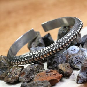 Snake bone silver bracelet | snake scale bracelet | snake jewelry | snake bone jewelry | snake couple jewelry | men&#39;s bracelet snake pattern