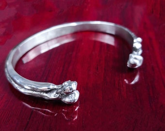 Skull bracelet, skull bracelet,men&#39;s silver bracelet, skull jewelry,boyfriend gift, gift for him