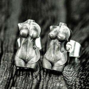 Sterling zilveren viool sieraden-viool zilveren oorbellen-sieraden voor haar-exquise muziekinstrument sieraden-muzikant sieraden-muziek oorbellen