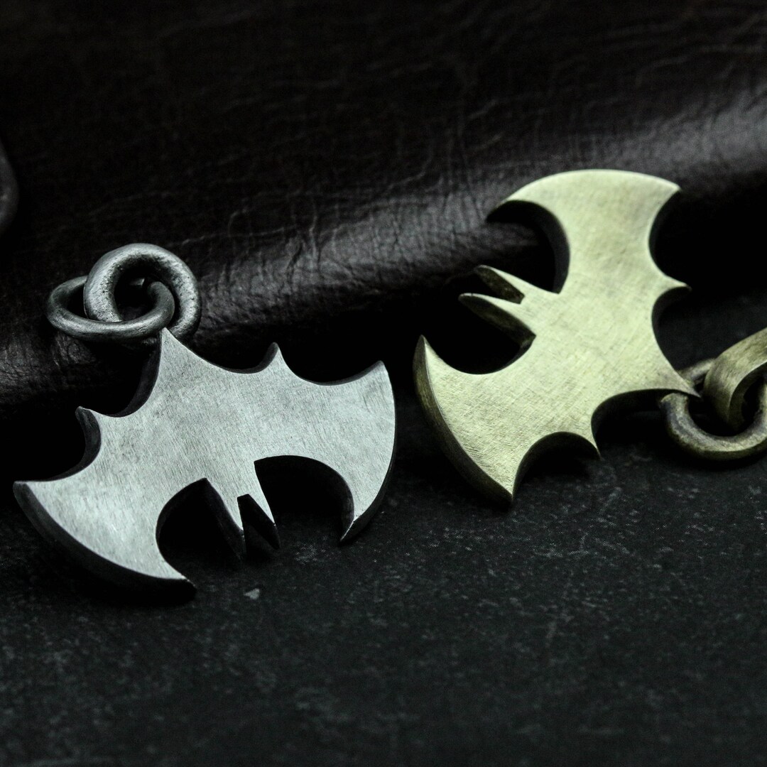 Large Sterling Silver Vampire Bat Pendant Necklace - Gothic Jewelry - Etsy
