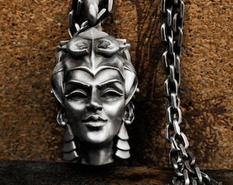 Serket Scorpion Goddess Pendant: 925 Silver Egyptian Necklace