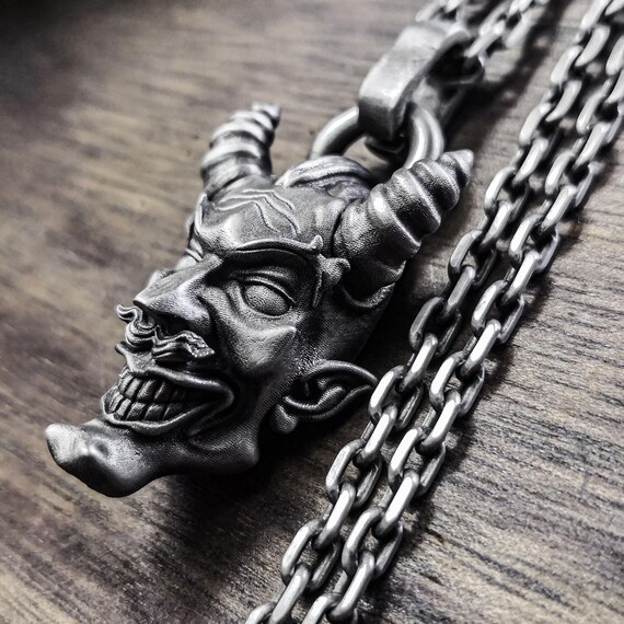 国内で当店のみ Devil666ish - Satanic Necklace Amazon.com: Satanic Number 666 Pendant, Satanic Occult