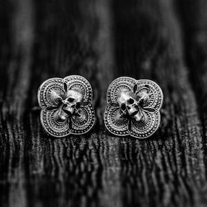 Pruimenbloesemschedeloorbellen-vintage handgemaakte schedeloorbellen-eenvoudige schedeloorbellen-dagelijkse bloemenaccessoires