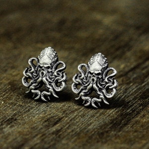 Pendientes de Cthulhu\Pendientes de pulpo monstruo