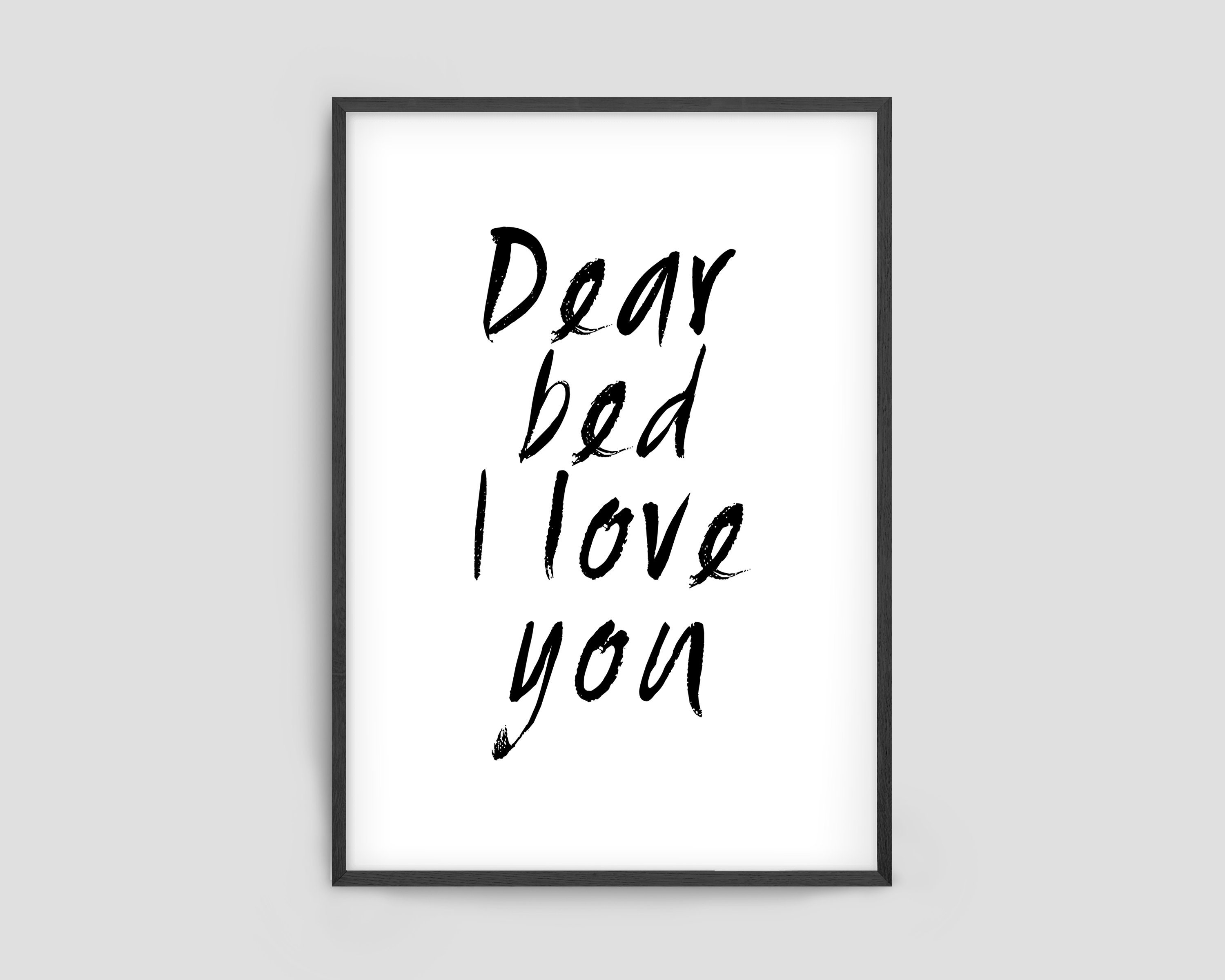 I love you poster