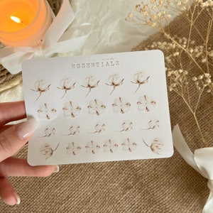 katoenen essentials planner stickervel