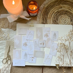 9 pieces paper ephemera | labels | tags | Journal ephemera |