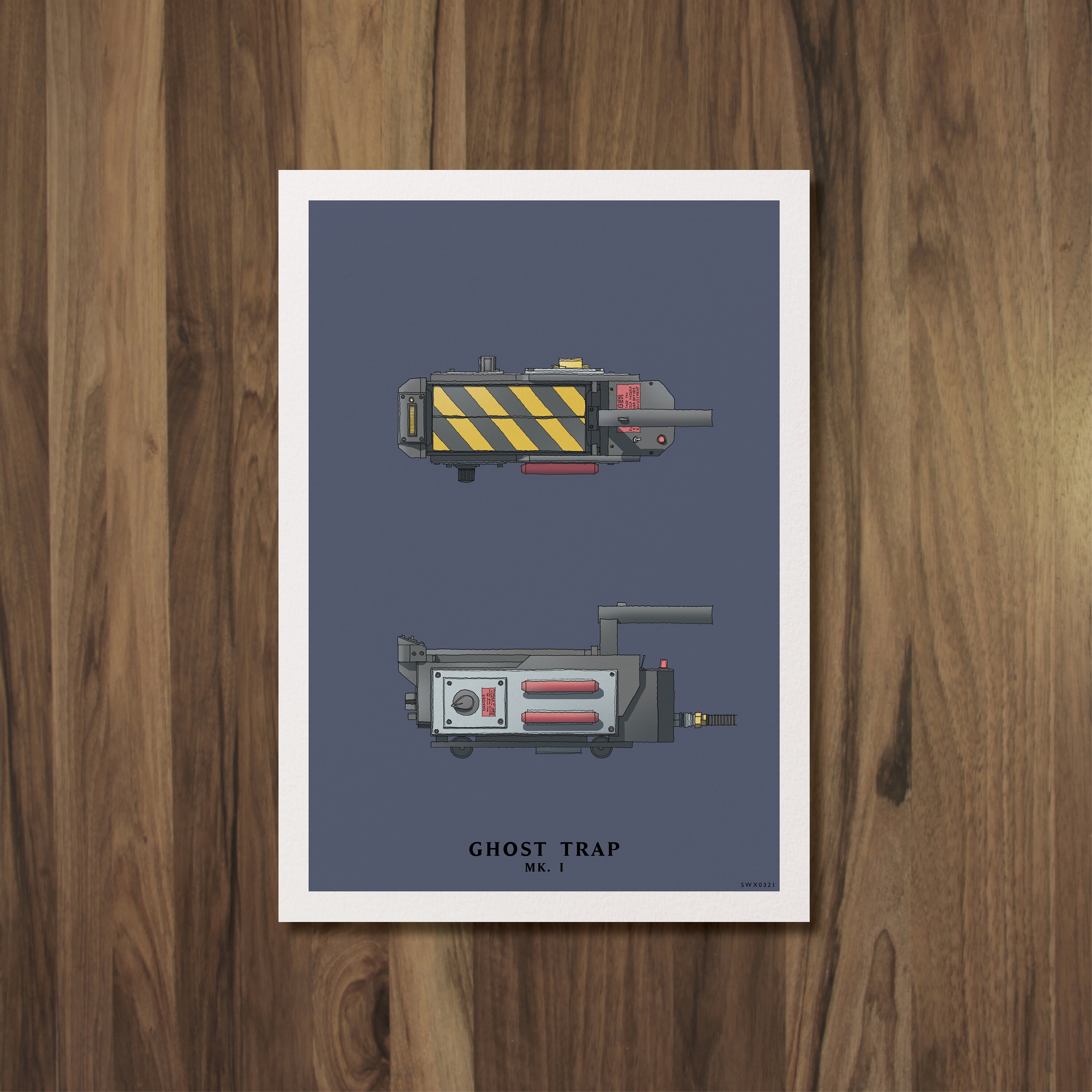 Ghost Trap Ghostbusters Open Edition Fine Art Print | Etsy