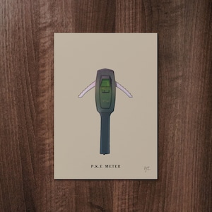 P.K.E Meter (Ghostbusters) Poster