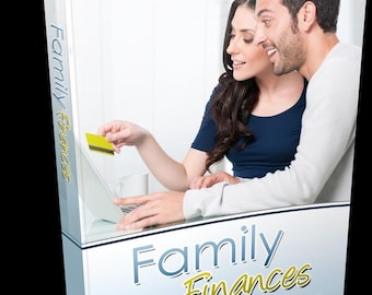Familienplaner | Budgetierungs-Tipps für Eltern | Gemeinsam Geld sparen | Haushaltssteuern eBook | Smart Family Budget System