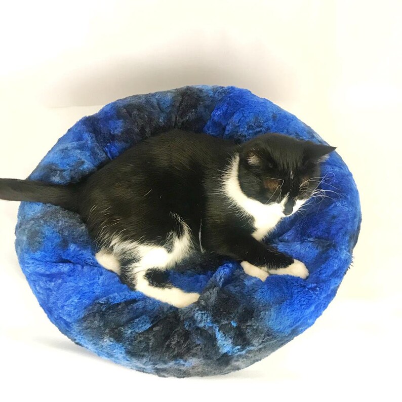 Soft Plush Round Pet Bed for Cat or Dog,winter Warm for Pet Bed Soft