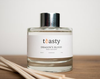 Dragon's Blood Reed Diffuser | Eco Friendly | Vegan | Christmas New Year Gift