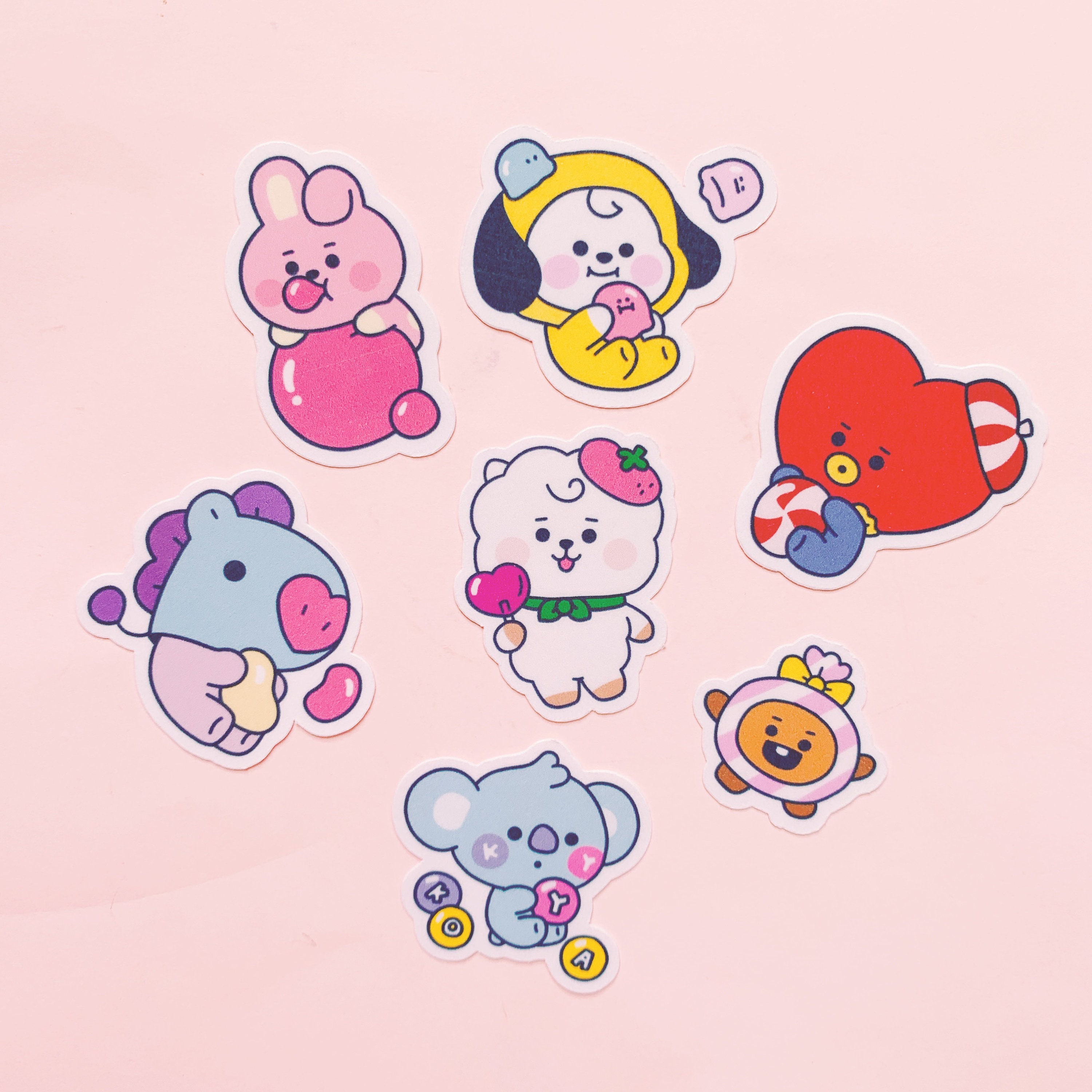 Paper & Party Supplies BT21 BT21 baby dream stickers Kpop stickers