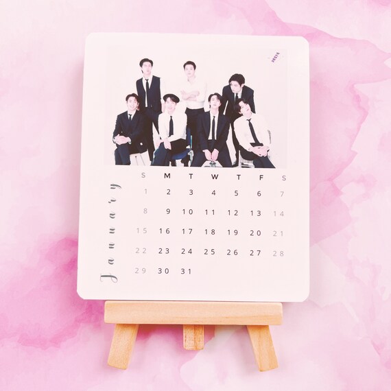 2023 BTS Mini Desk Calendar - Etsy