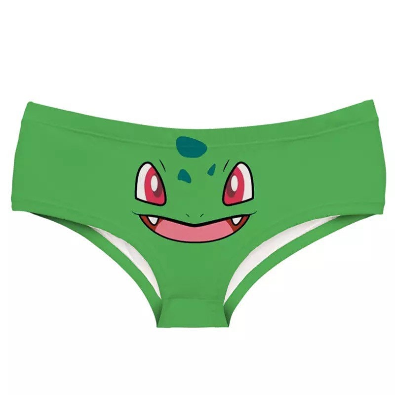 Pokémon Briefs & G-strings Pikachu, Bulbasaur, Jigglypuff, Charizard,  Charmander, Squirtle Anime Underwear Gifts for Hergifts for Him 
