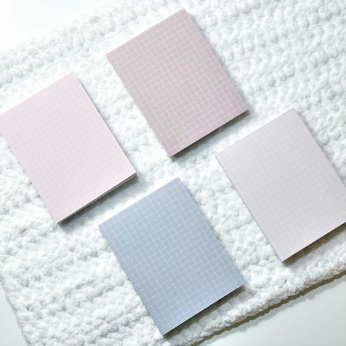 Graph Memo Notepads Planner Supplies Planning/journaling Etsy