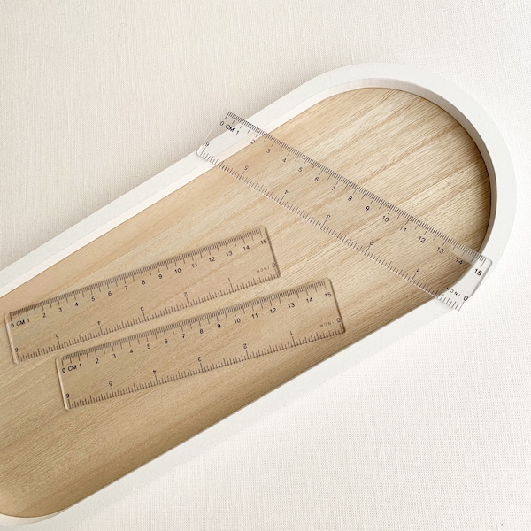 Clear Ruller Small Journal Ruler - Etsy