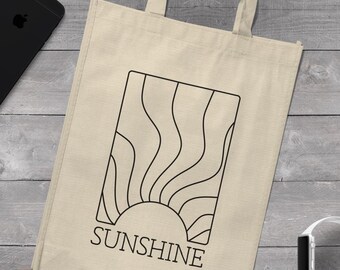 Sunshine Design – Digital Download SVG Png DXF PDF – Black and White Versions – Printable for Shirts, Bags, Hats, Mugs & More