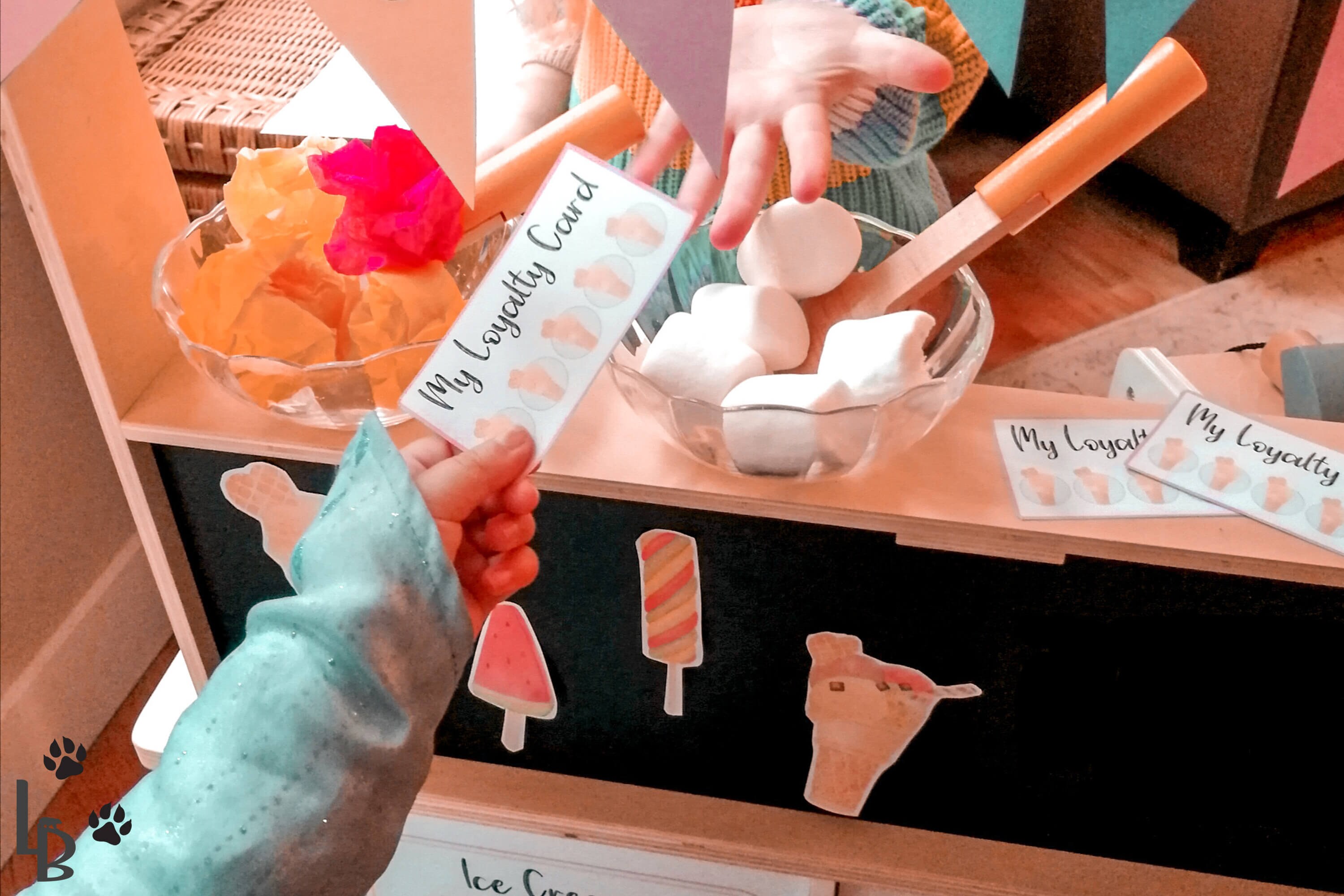 Ice Cream Pretend Play PDF Role Play Download Ice Cream Etsy