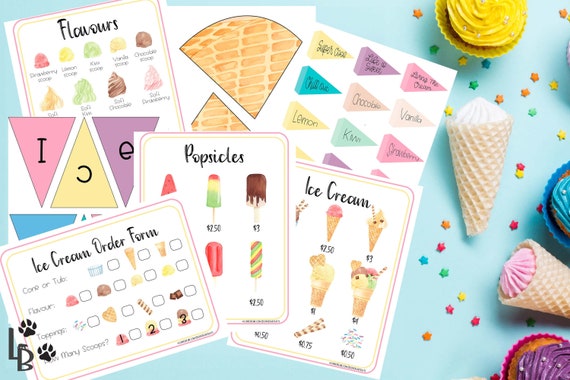 Role play ice cream cones hotsell