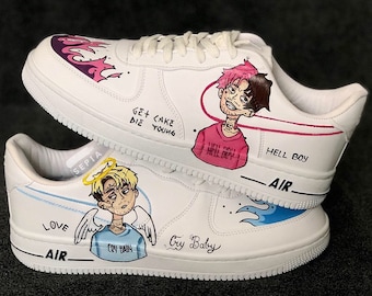 custom vans lil peep