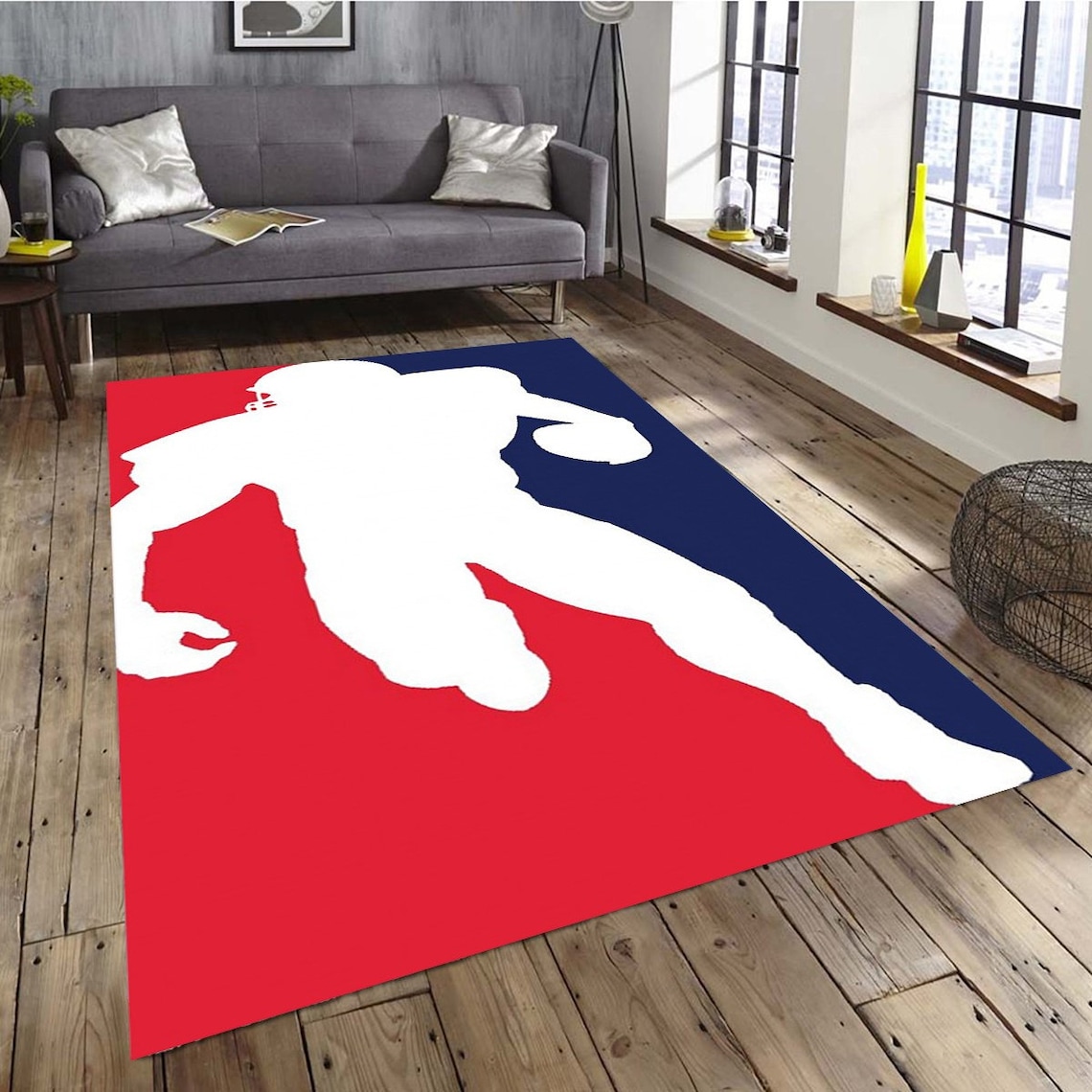 NFL Rug Popular Rug Legend Rugs National Football League Etsy