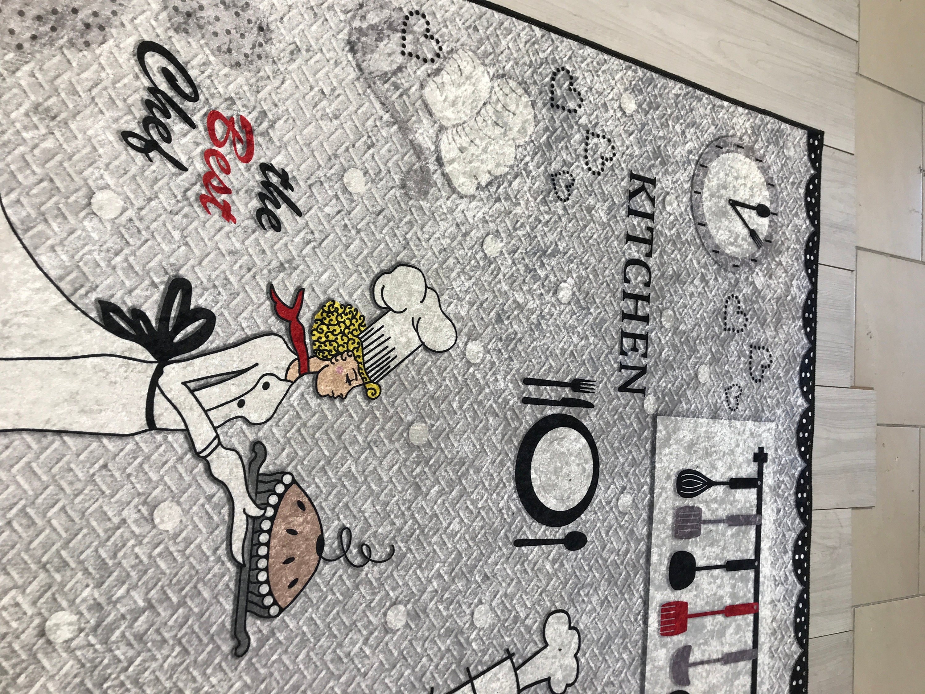 Kitchen rug modern rug AWESOME RUG kitchen rug washable Etsy