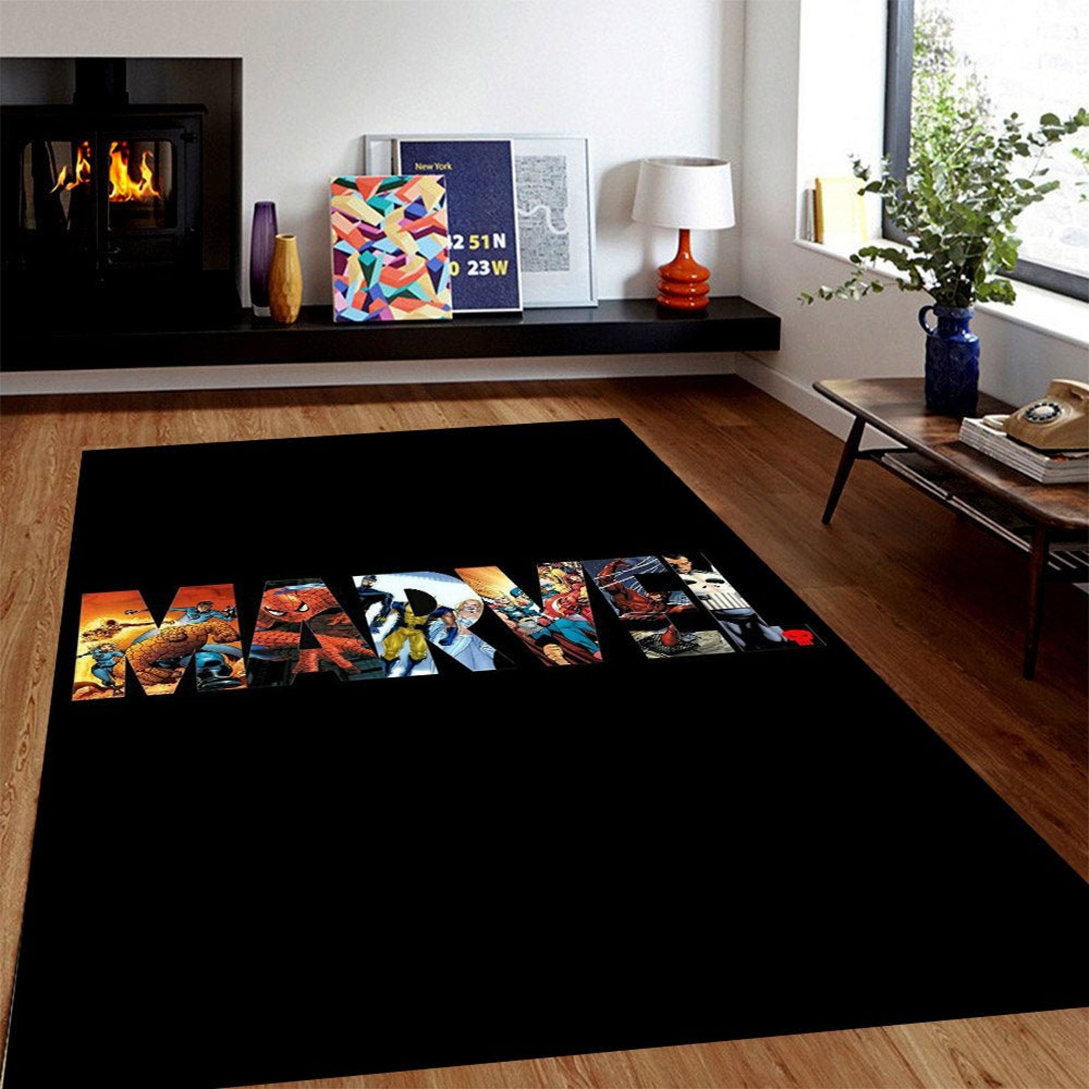 Marvel Avenger Super Hero Modern Rug Art Deco Rug Marvel Etsy