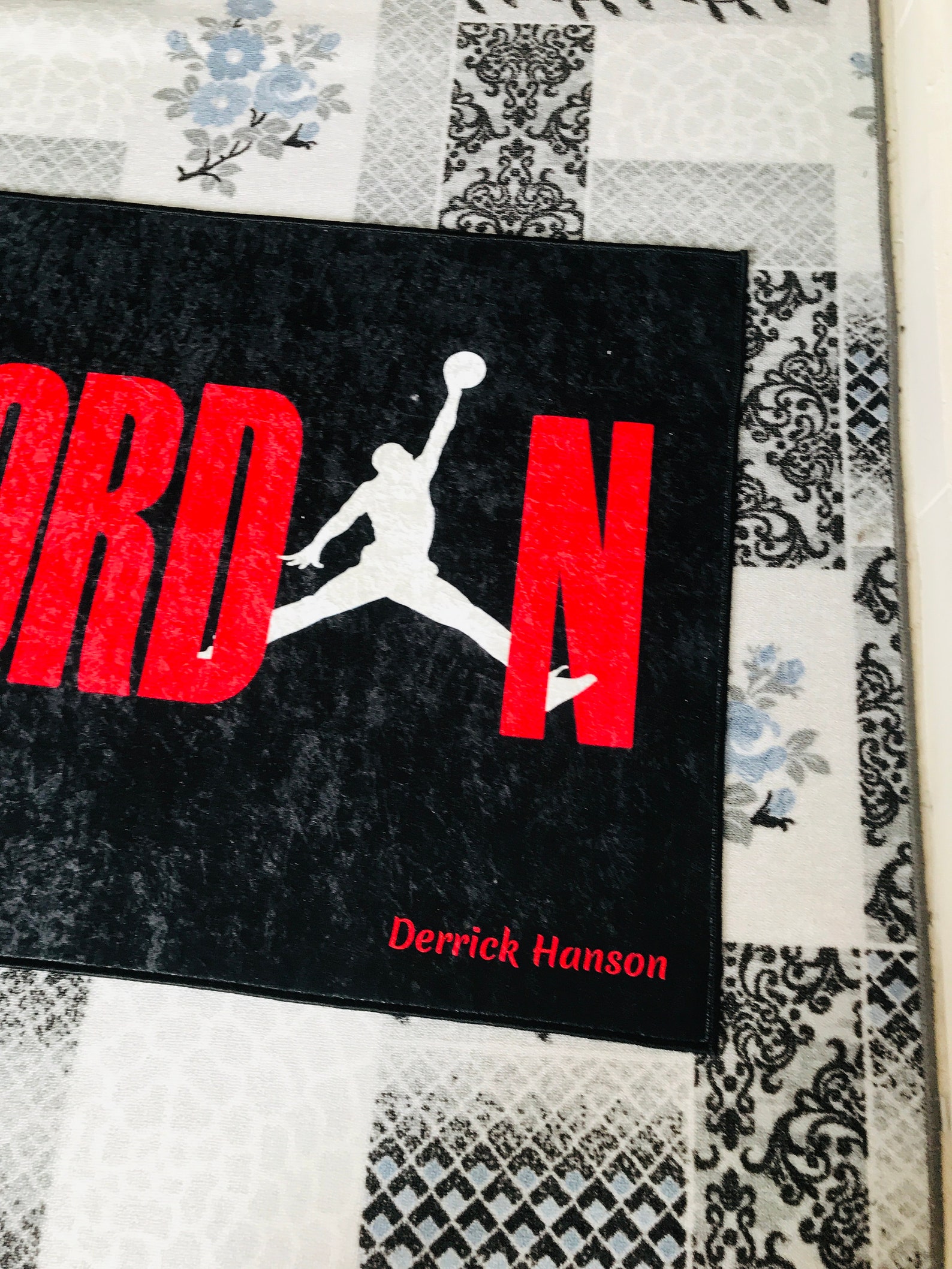 Air Jordan Rug Popular Rug NBA Rug Modern Rug Michel Etsy
