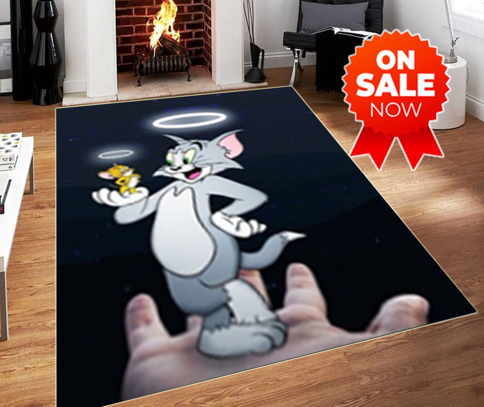 Tom and Jerry Kids Room Rug Fantastic Rug Popular Rug Etsy