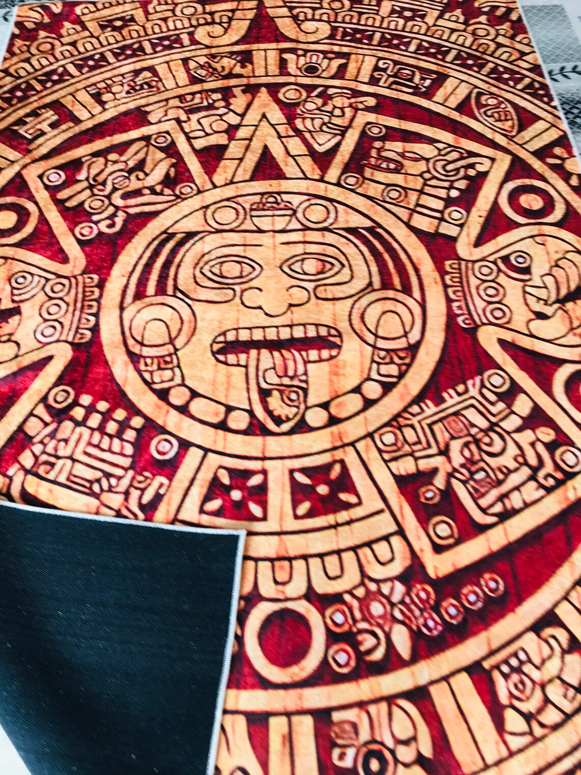 Aztec Mayan Rug Calendar Rug Modern Rug Custom Rug Popular Etsy