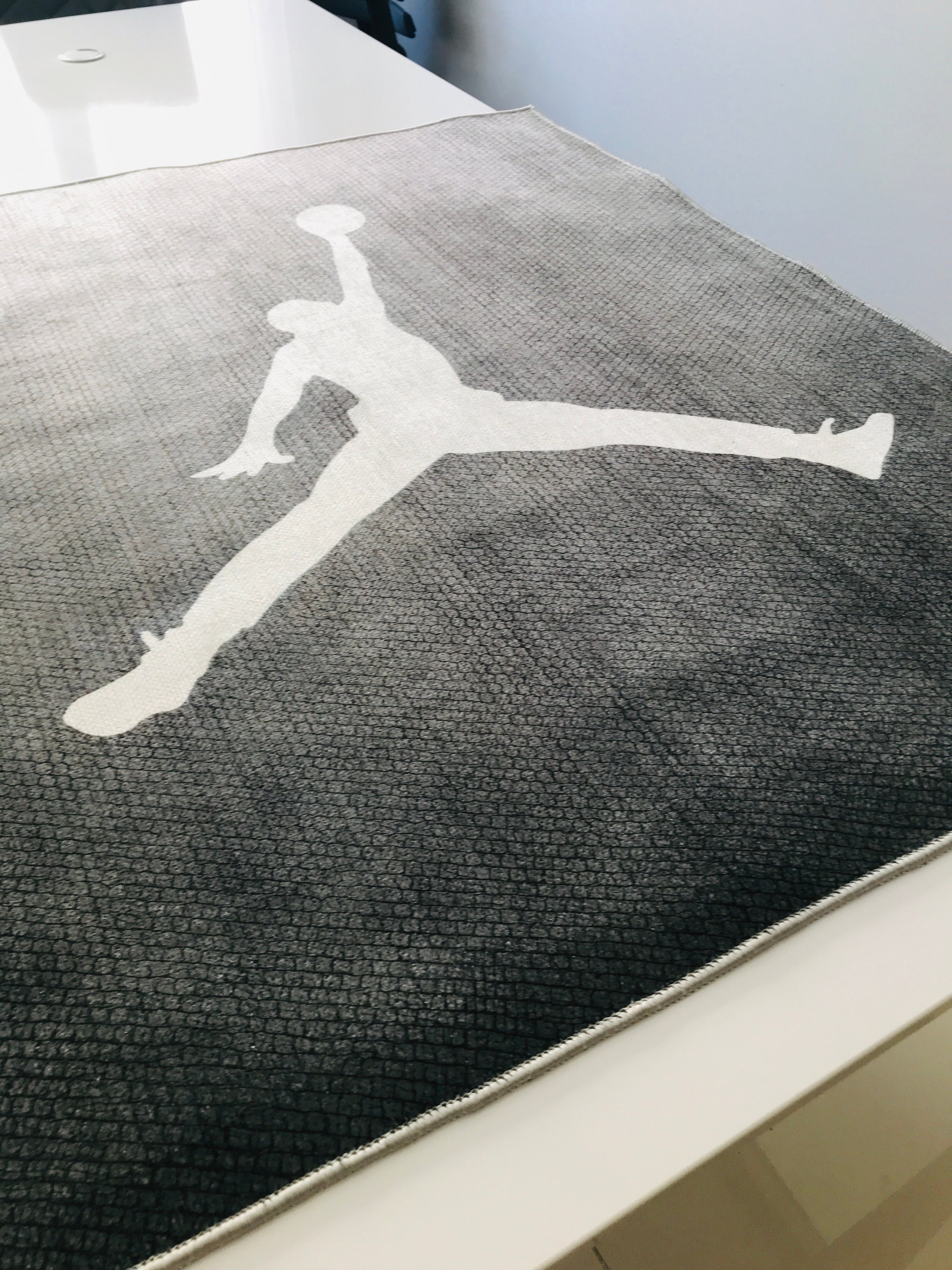 Gray Rug Air Jordan Rugs Modern Rug NBA Rug Popular Rug Etsy