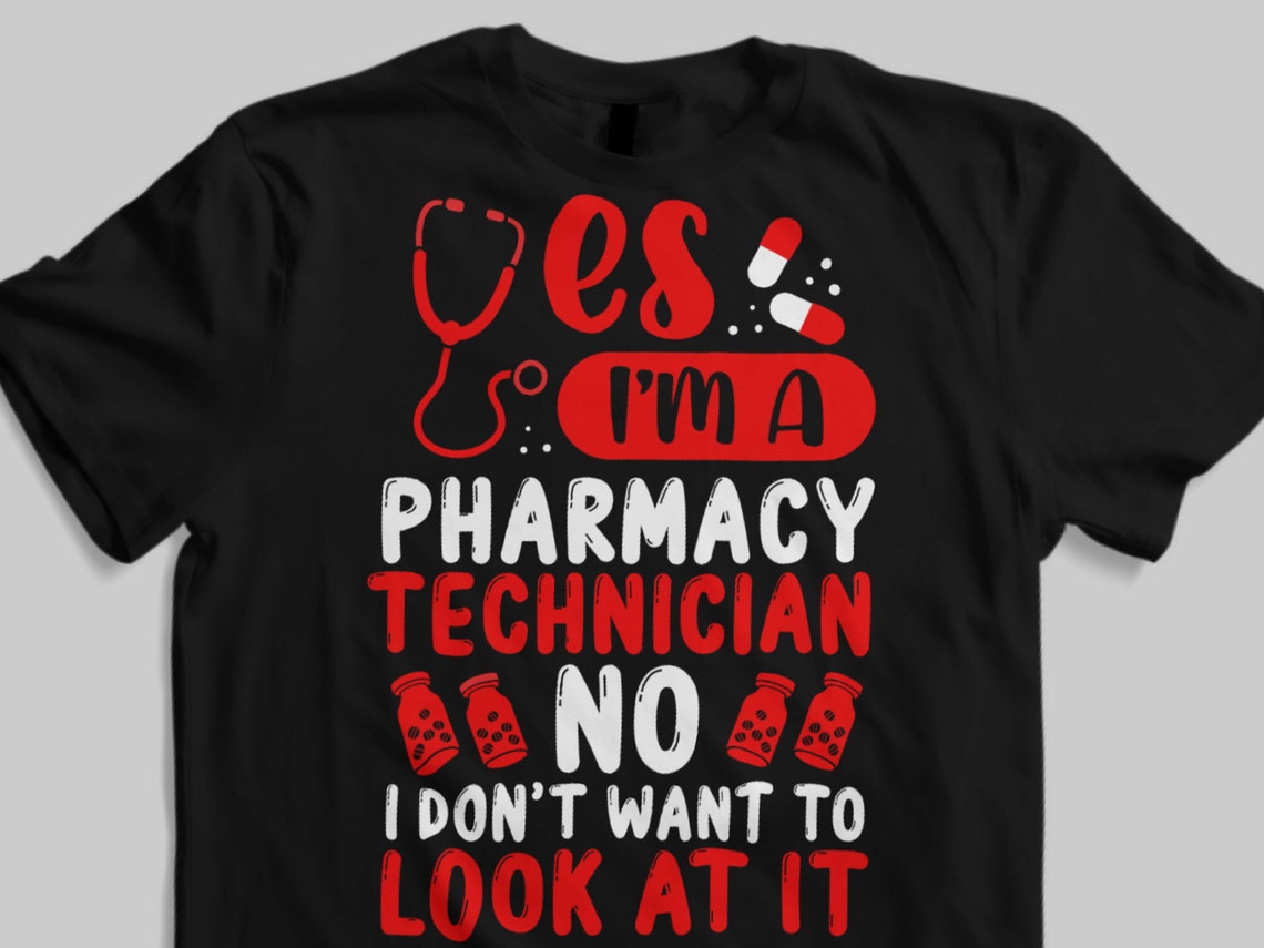 Pharmacy Tech T-Shirt Drug Dealer Pills Pharma Pharmacist Tee | Etsy