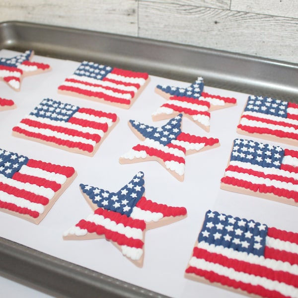 Fake cookies on a plate for christmas photos